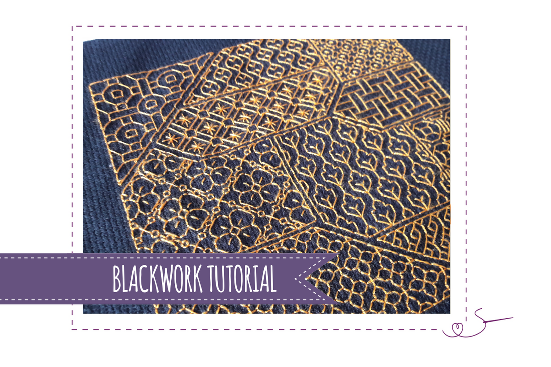 Blackwork Embroidery Tutorial