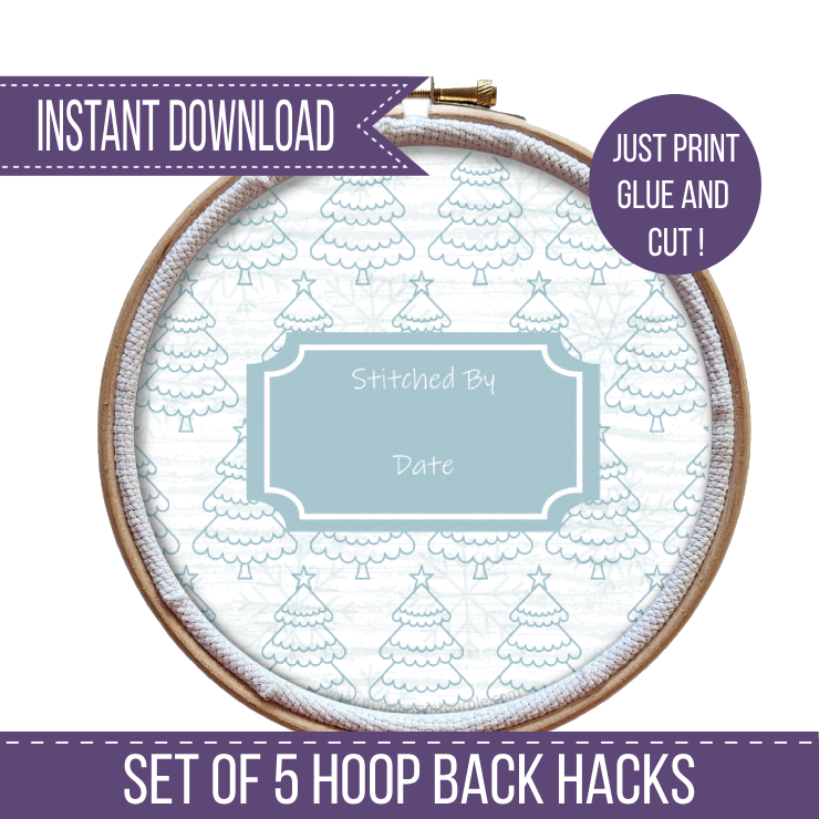 The Hoop Back Hack - Christmas Instant Download Version by Peppermint Purple