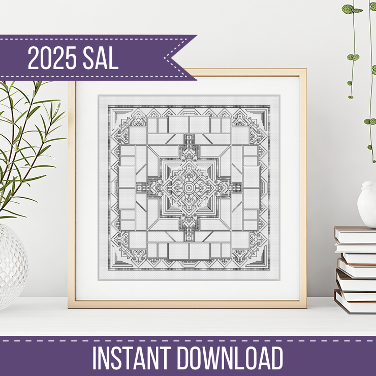 2025 SAL - Geometrica 2025 SAL-Border by Peppermint Purple