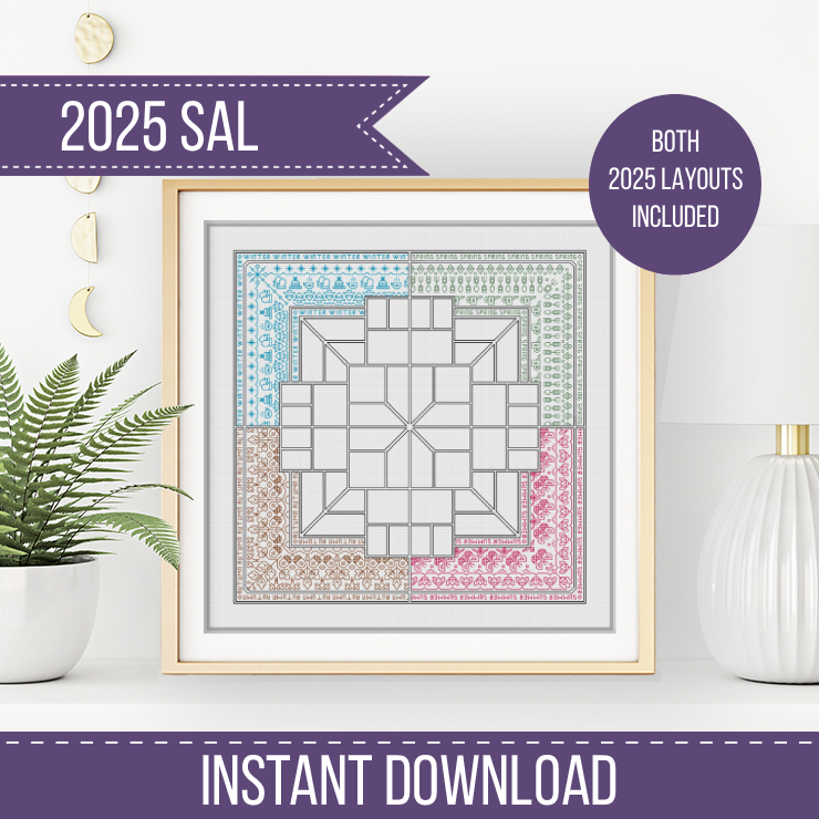 2025 SAL - Four Seasons 2025 SAL-Border by Peppermint Purple