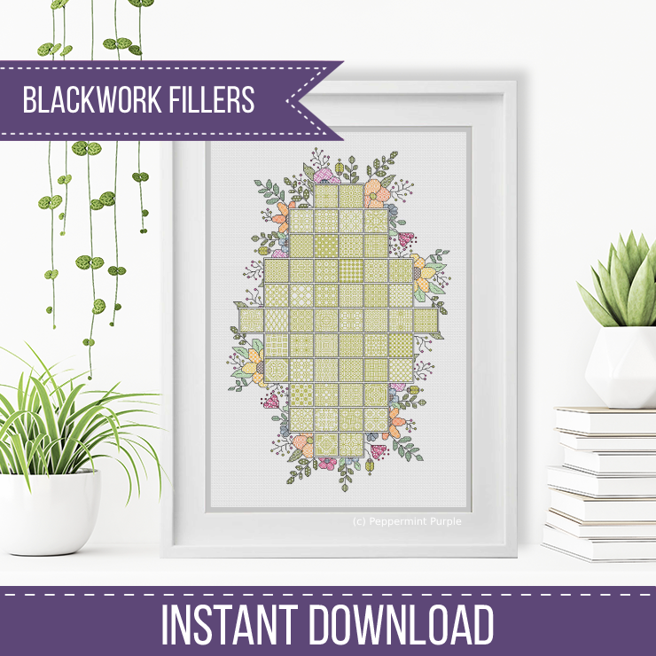 2023 Floral Layout 2023 SAL-Border by Peppermint Purple