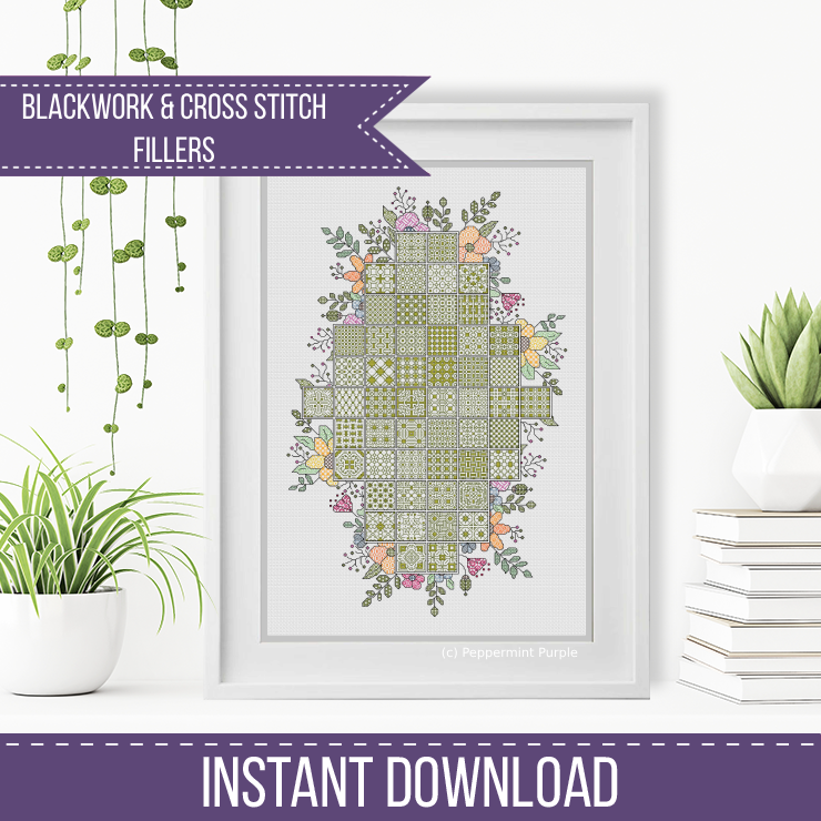 2023 Floral Layout 2023 SAL-Border by Peppermint Purple