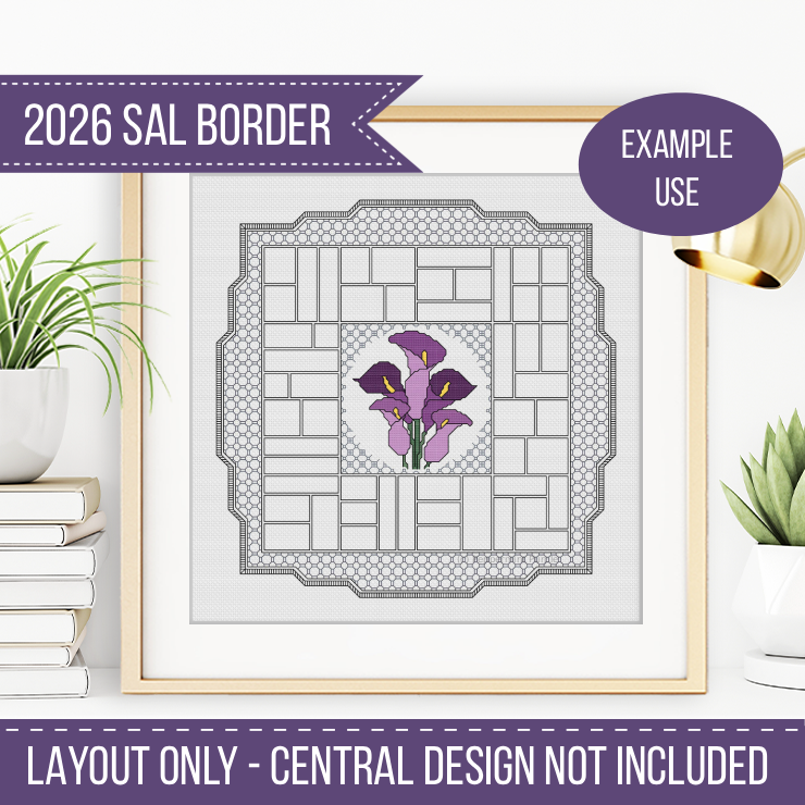 2026 SAL - Umbra Centre Stage 2026 SAL-Border by Peppermint Purple