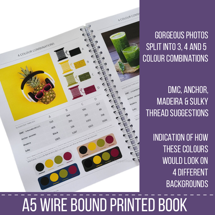Colour Companion For Stitchers - VOL 2 Colour Companion by Peppermint Purple