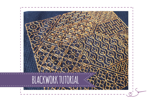 Blackwork Embroidery Tutorial