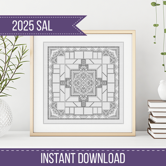 2025 SAL - Geometrica 2025 SAL-Border by Peppermint Purple