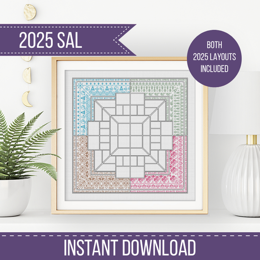 2025 SAL - Four Seasons 2025 SAL-Border by Peppermint Purple