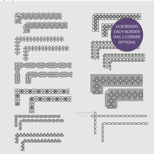 Borders & Corners - Set 1