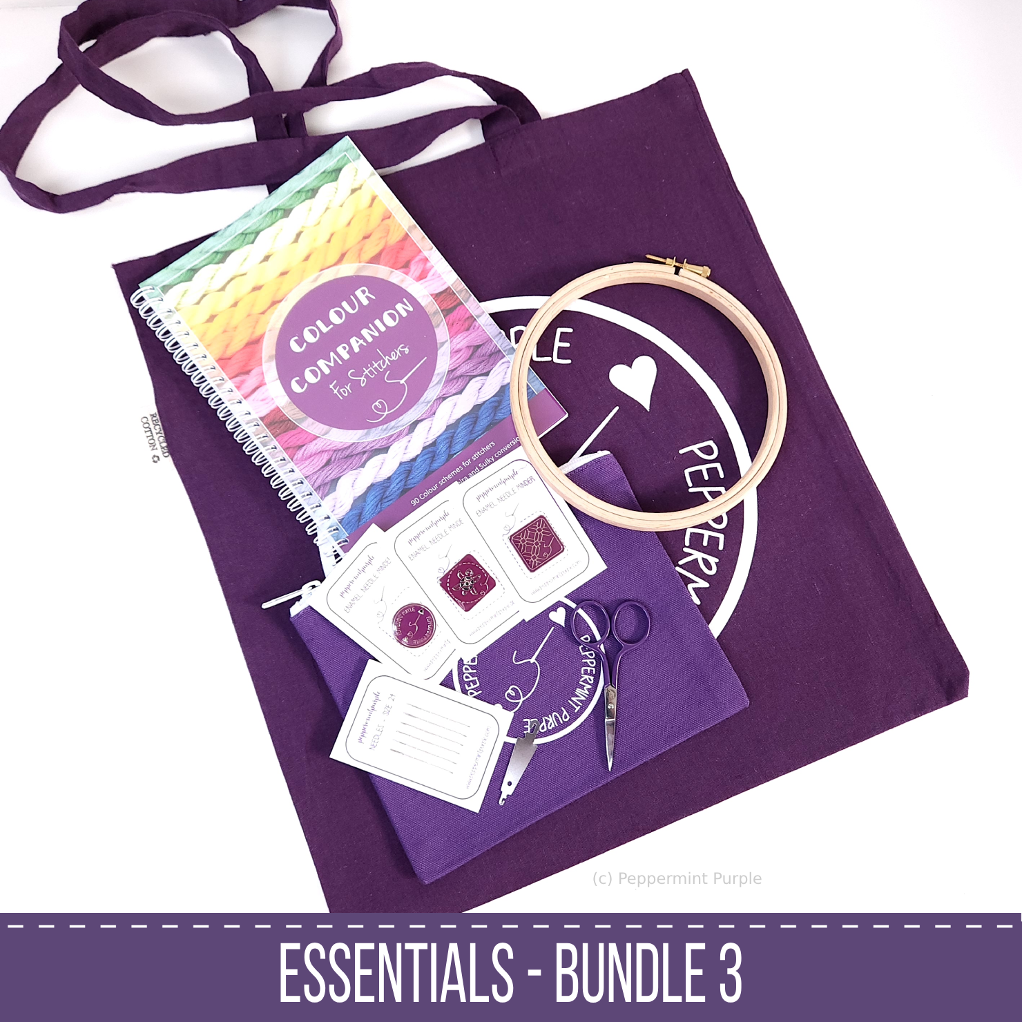Stitchers Essentials - Bundle 3 – Peppermint Purple