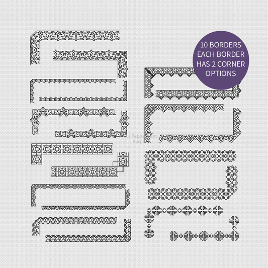 Borders & Corners - Set 3