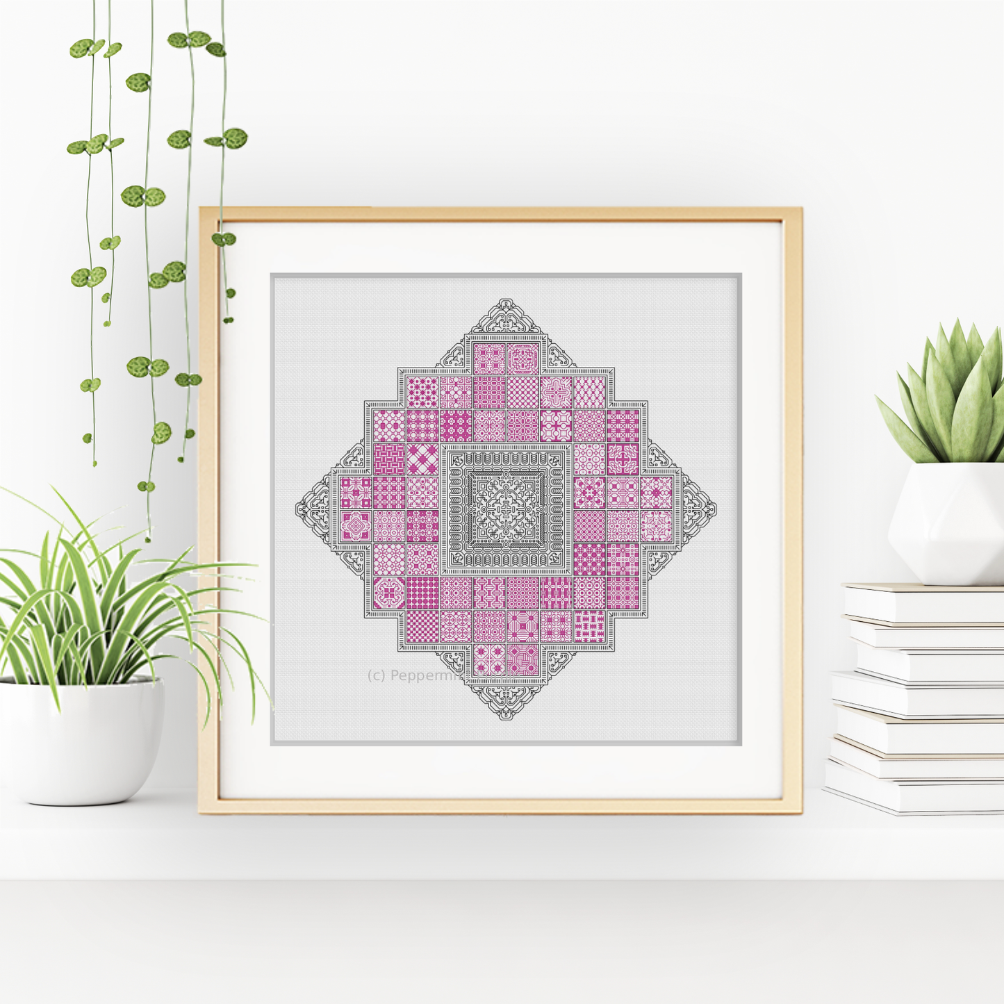2023 Laetus Layout 2023 SAL-Border by Peppermint Purple