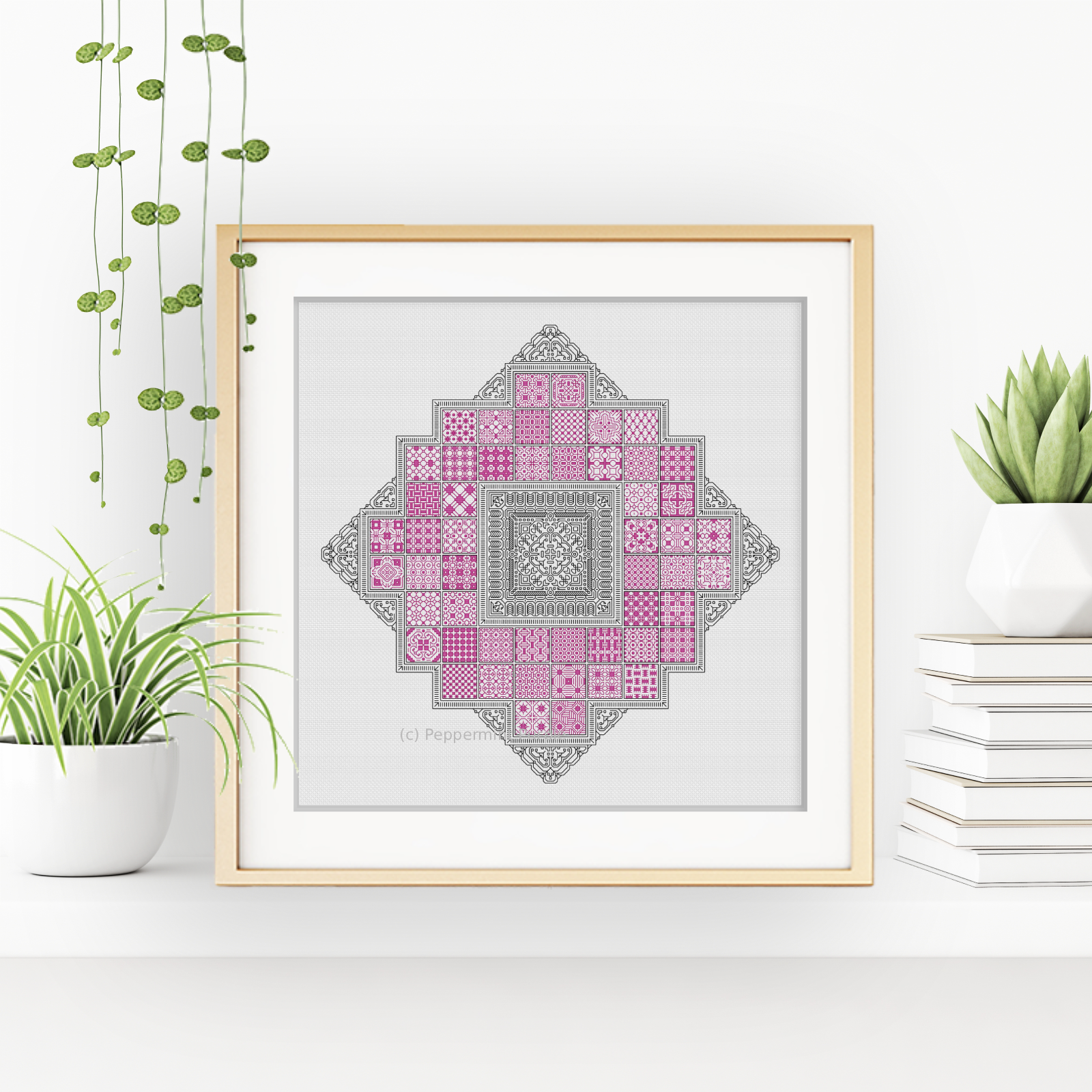 2023 Laetus Layout 2023 SAL-Border by Peppermint Purple