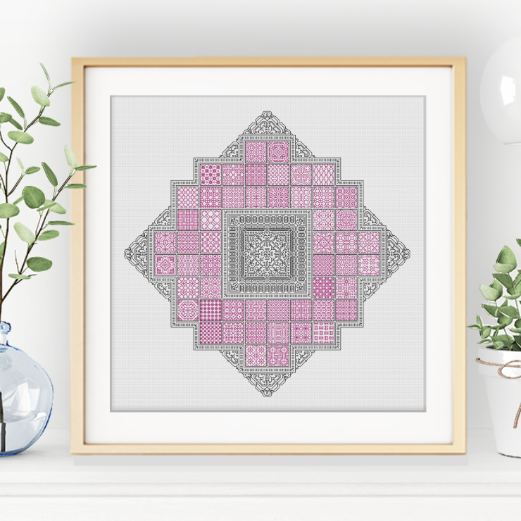 2023 Laetus Layout 2023 SAL-Border by Peppermint Purple
