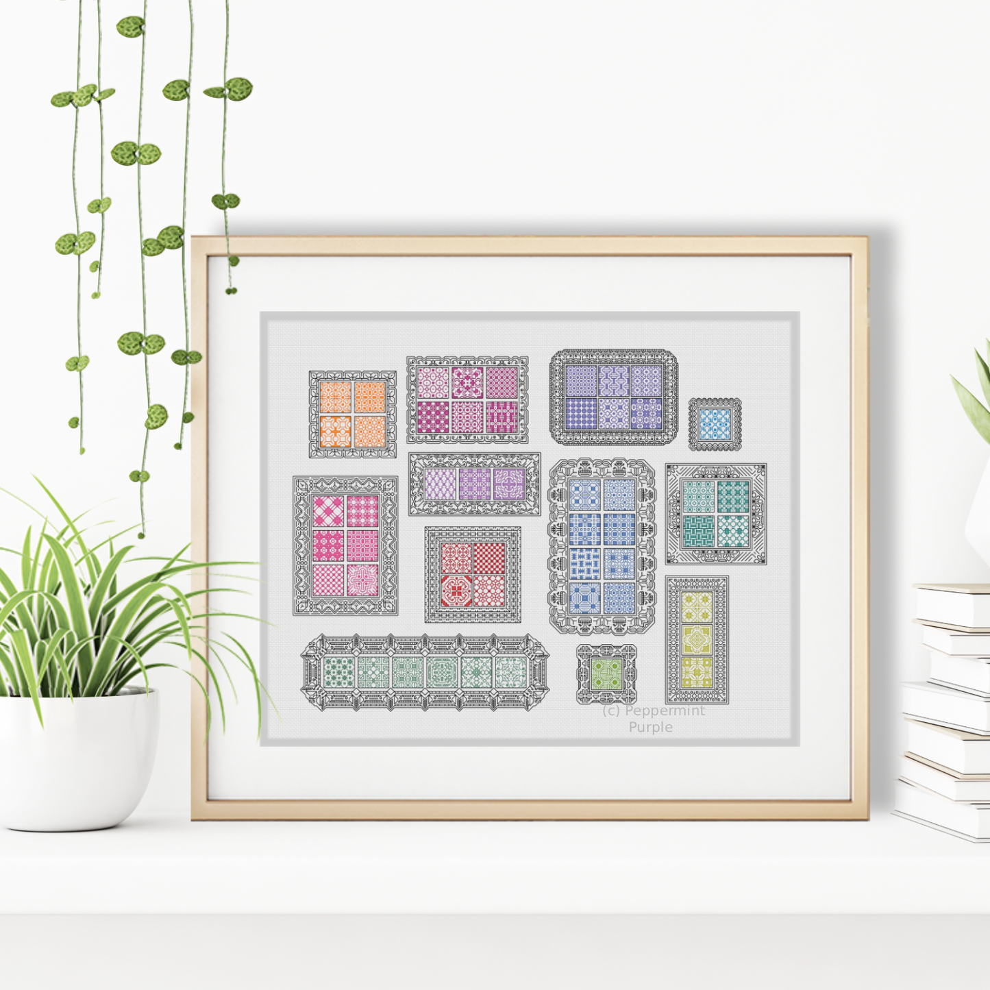 2023 Frames Layout 2023 SAL-Border by Peppermint Purple