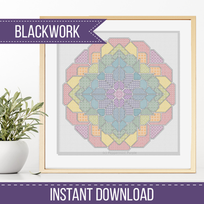 Savitas Blackwork Pattern by Peppermint Purple