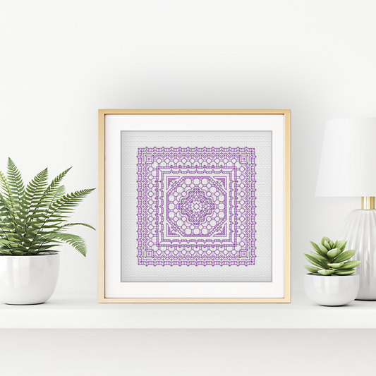 Mini Study In Lavender