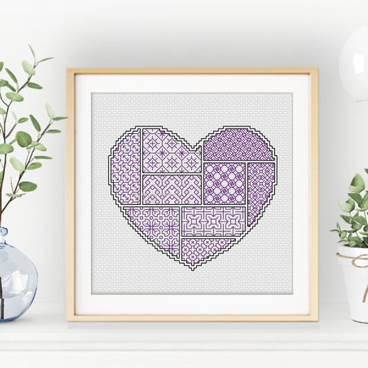 Blackwork Starter Kit - Heart