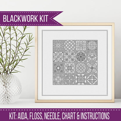 Celtic Knots Blackwork Kit