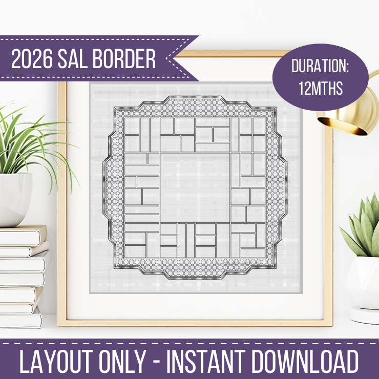 2026 SAL - Umbra Centre Stage 2026 SAL-Border by Peppermint Purple