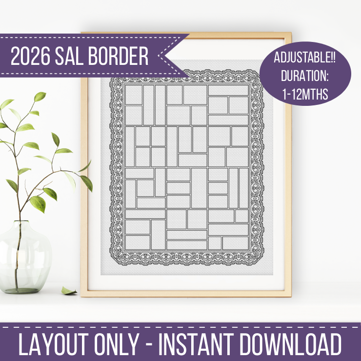 2026 SAL - Adjustable Border 3 2026 SAL-Border by Peppermint Purple
