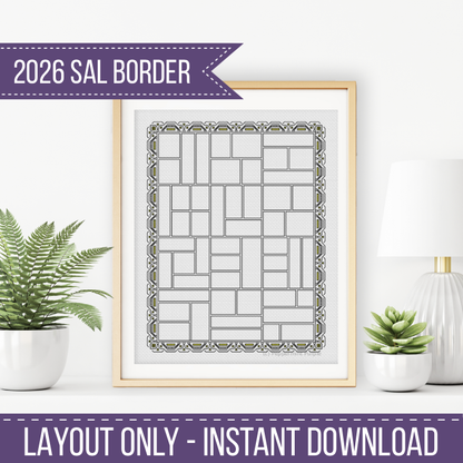 2026 SAL - Adjustable Border 4 2026 SAL-Border by Peppermint Purple