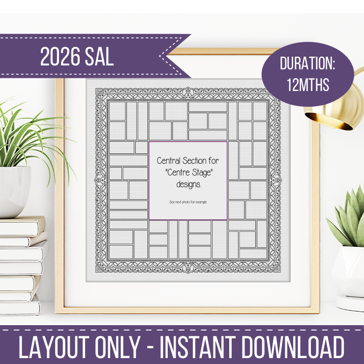 2026 SAL - Elegant Centre Stage 2026 SAL-Border by Peppermint Purple
