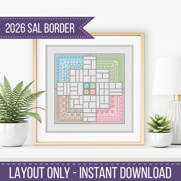 2026 SAL - 4 Seasons 2026 SAL-Border by Peppermint Purple