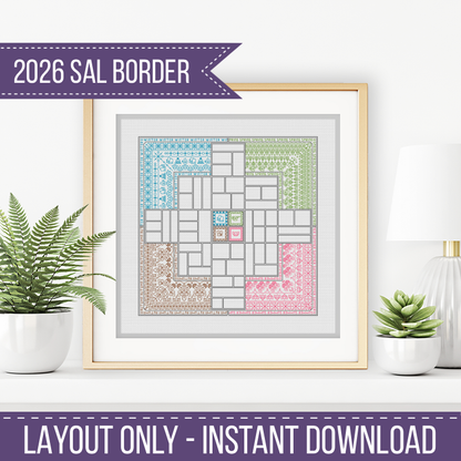 2026 SAL - 4 Seasons 2026 SAL-Border by Peppermint Purple