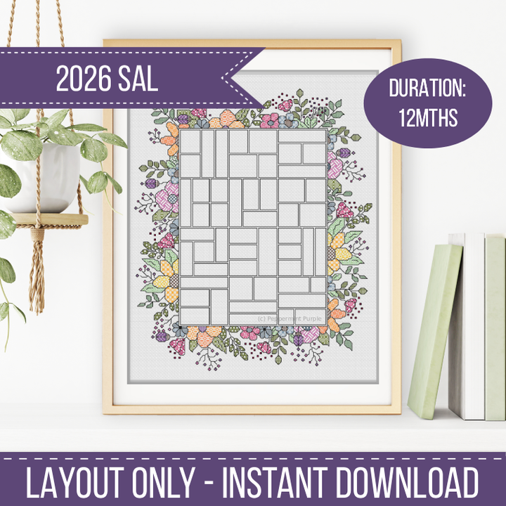 2026 Borders – Peppermint Purple