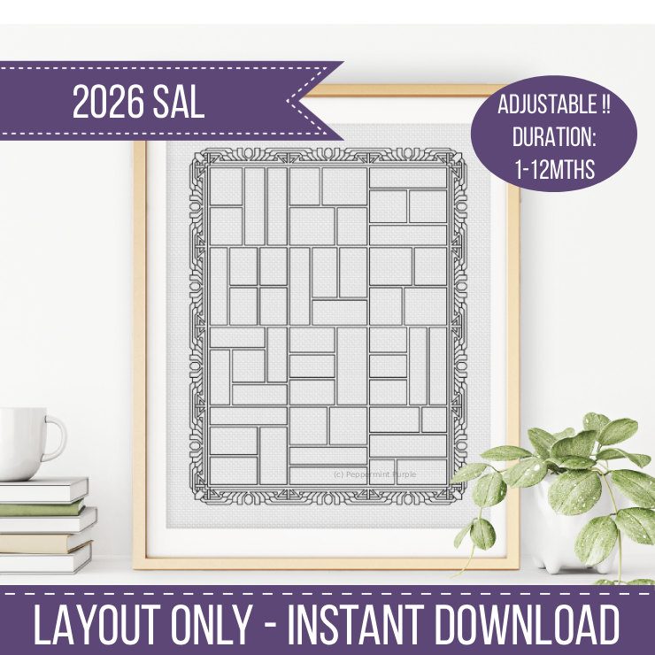 2026 SAL - Adjustable Border 2 2026 SAL-Border by Peppermint Purple