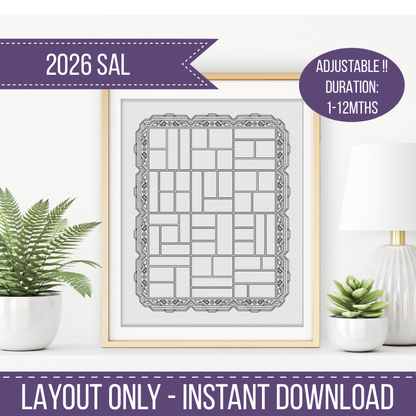 2026 SAL - Adjustable Border 1 2026 SAL-Border by Peppermint Purple