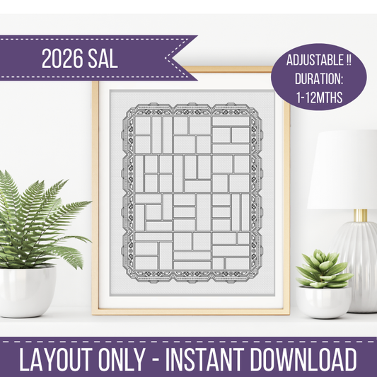 2026 SAL - Adjustable Border 1 2026 SAL-Border by Peppermint Purple