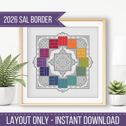 2026 SAL - Geometrica 2026 SAL-Border by Peppermint Purple