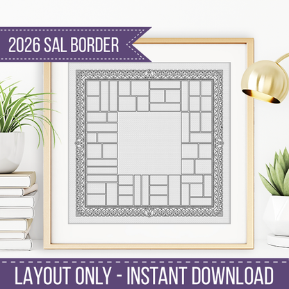 2026 SAL - Elegant Centre Stage 2026 SAL-Border by Peppermint Purple