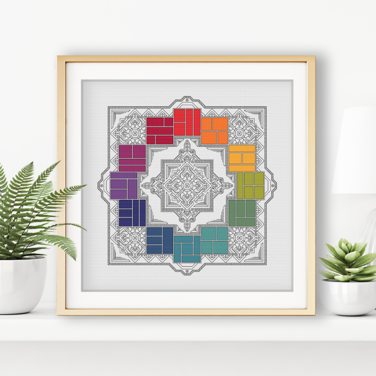 2026 SAL - Geometrica 2026 SAL-Border by Peppermint Purple