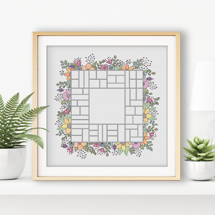 2026 SAL - Floral Centre Stage 2026 SAL-Border by Peppermint Purple