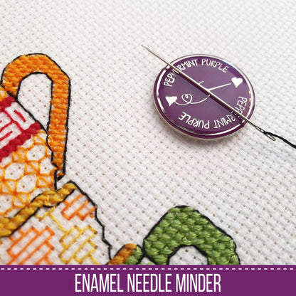 Peppermint Purple Needle Minder - Blackwork Patterns & Cross Stitch by Peppermint Purple