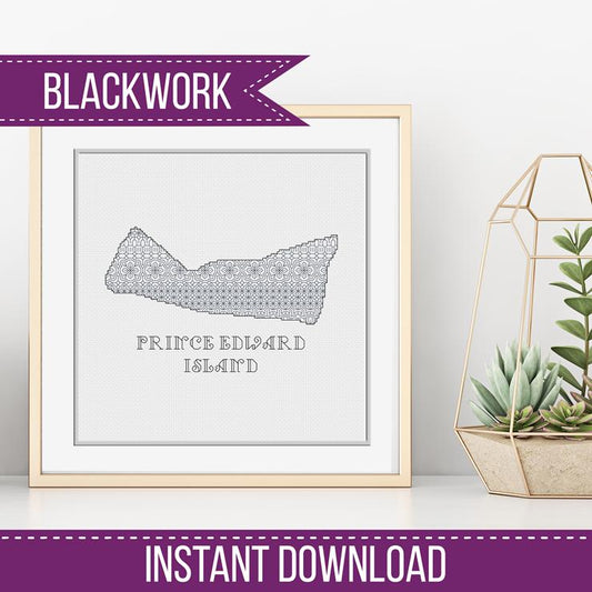 Prince Edward Island - Blackwork Patterns & Cross Stitch by Peppermint Purple
