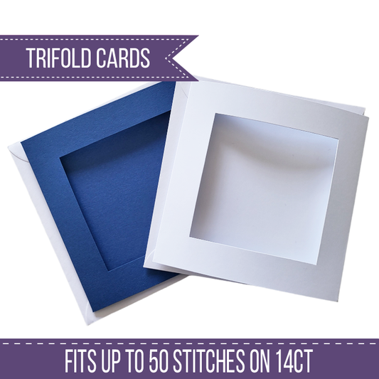 3 x Trifold Aperture Cards Aperture Cards by Peppermint Purple