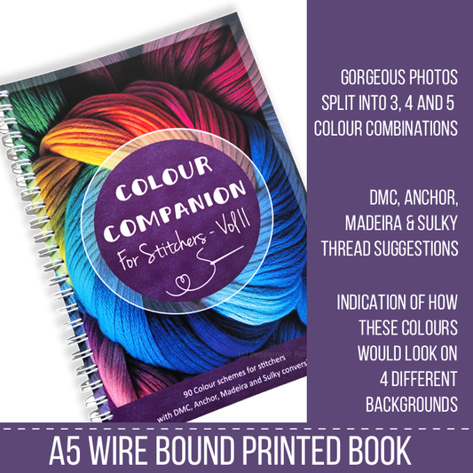 Colour Companion For Stitchers - VOL 2 Colour Companion by Peppermint Purple