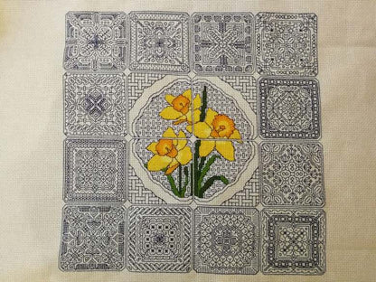 Stitched By: Marion F