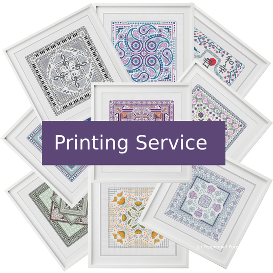 Chart Printing Service - Add On by Peppermint Purple