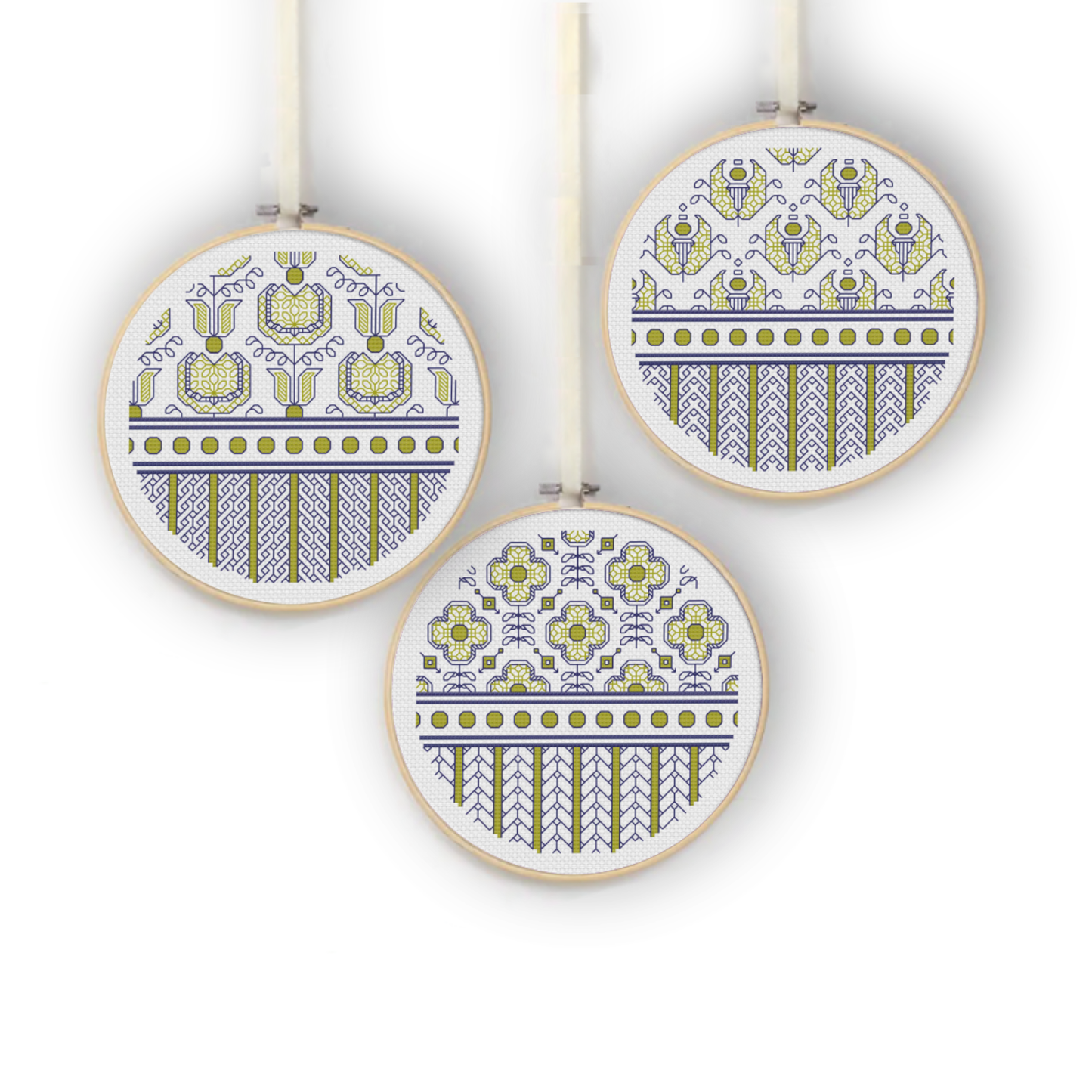 The Wallpaper Collection - Set 1 Blackwork Pattern by Peppermint Purple