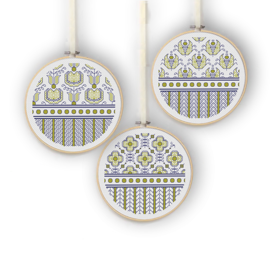 The Wallpaper Collection - Set 1 Blackwork Pattern by Peppermint Purple
